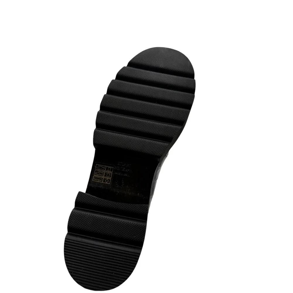 Stuart Weitzman Presley Ultralift Croc Embossed Platform Bootie Size 7‎ NWOB